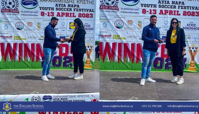 U15 Girls Football Team Shines at Ayia Napa Tournament 2023
